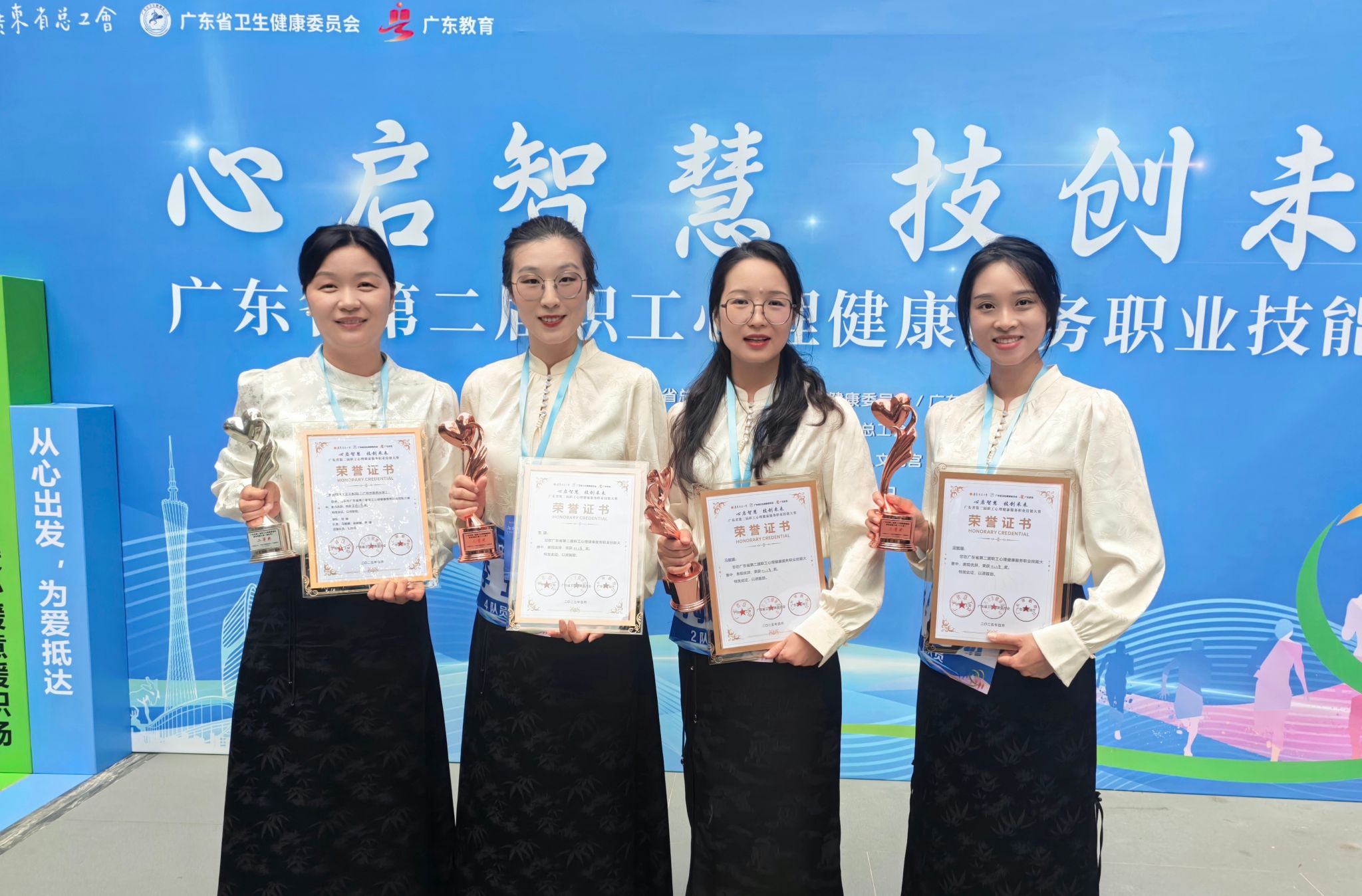 喜报！我校在全省职工心理健康服务  职业技能大赛中再创佳绩